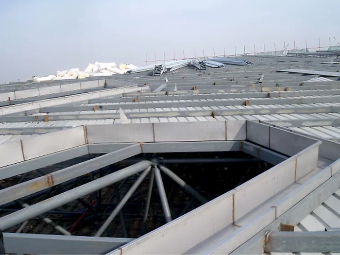 侯马安吉县体育馆网架